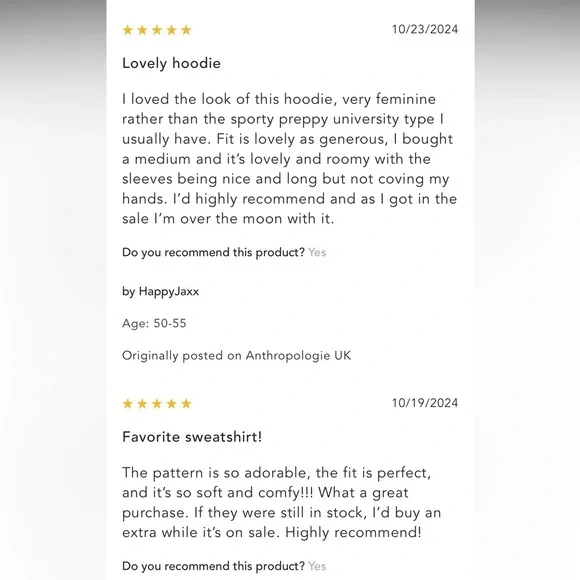 Gola X Anthropologie NWT generous S/M Hoodie Sweatshirt Floral Design, pockets - Picture 10 of 15